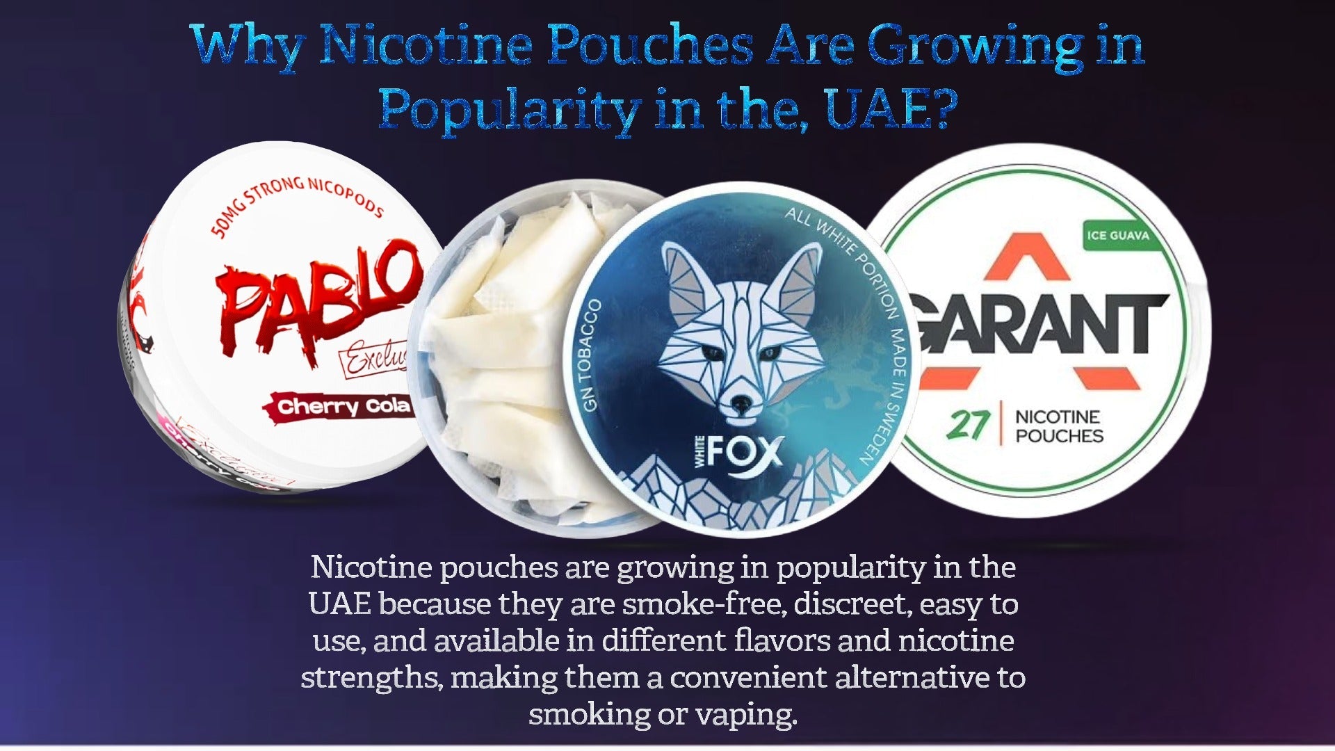 Nicotine Pouches vs Disposable Vape Which Is Better in UAE? (2026 Gu | Vape Here Store Nicotine Pouches vs Disposable Vape Which Is Better in UAE? (2026 Gu | Vape Here Store