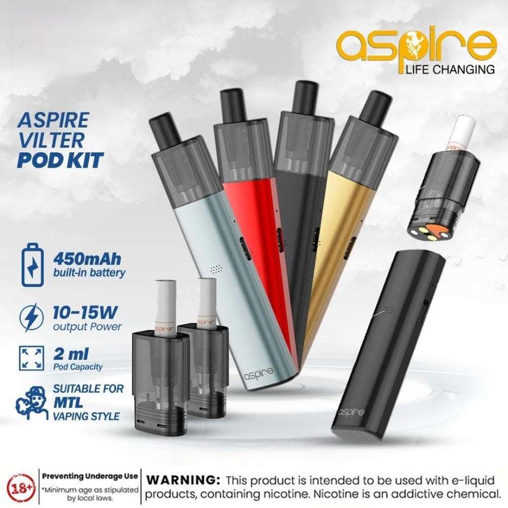 ASPIRE VILTER 450MAH POD KIT