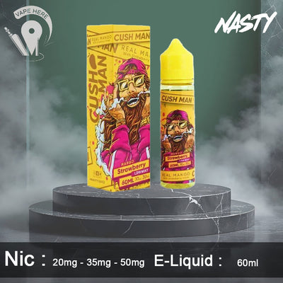 Cush Man Mango Strawberry - Nasty 60ml 1st UAE Abu Dhabi