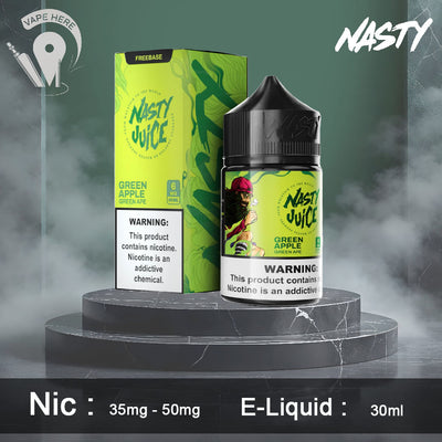 Green Apple - Nasty 30ml 1st UAE Abu Dhabi