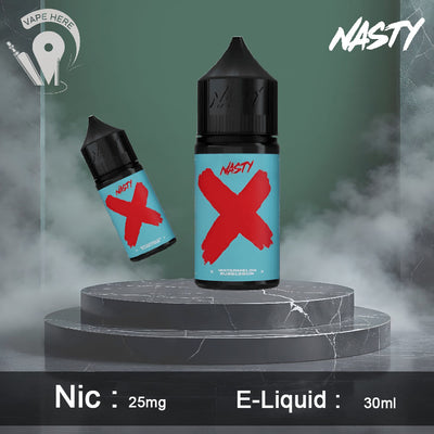 NASTY WATERMELON BUBBLEGUM SALTNIC 30ML – X SERIES 1sr UAE Abu Dhabi