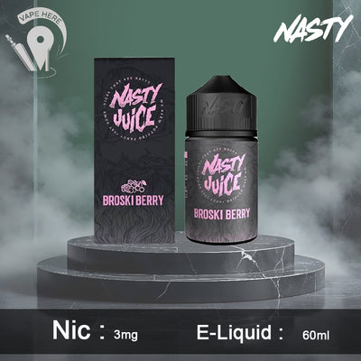 Broski Berry - Nasty 60ml 1st UAE Abu Dhabi