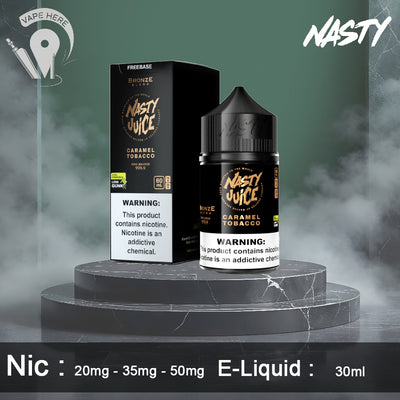 Bronze Blend 30ml Saltnic by Nasty 1st UAE Abu Dhabi