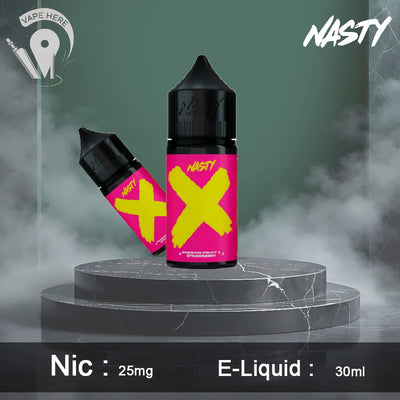 NASTY PASSION FRUIT & STRAWBERRY SALTNIC 30ML – X SERIES 1st UAE Abu Dhabi