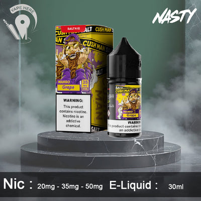 Cush Man Mango Grape - Nasty 30ml 1st UAE Abu Dhabi