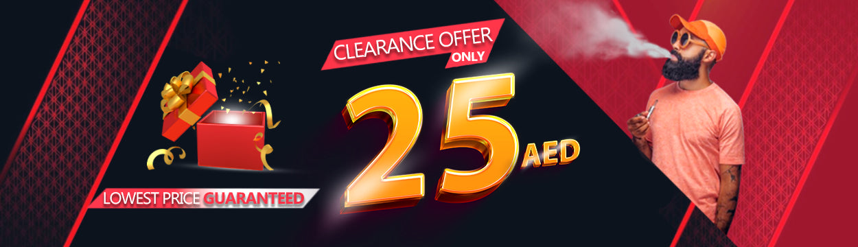 25 Dhs Vape Clearance off