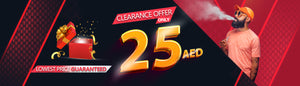 25 Dhs Vape Clearance off