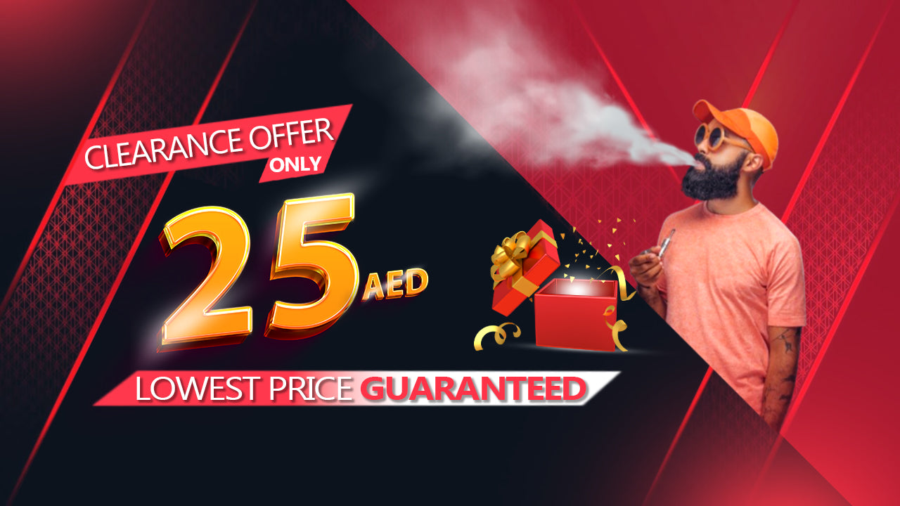 Vape Clearness Offer 25Dhs Vape Here Store