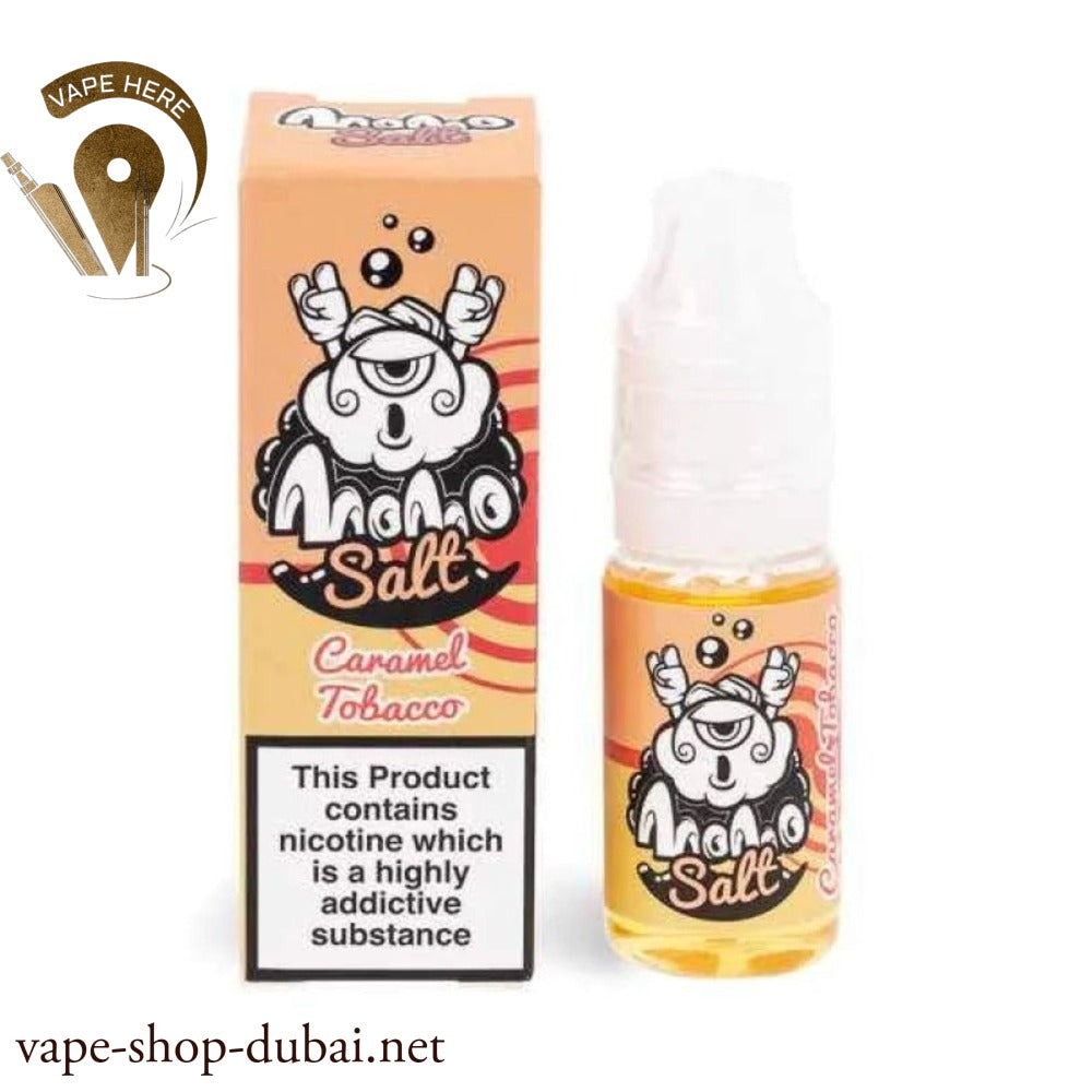 MOMO - Caramel Tobacco SALT NIC 30 ml - Vape Here Store