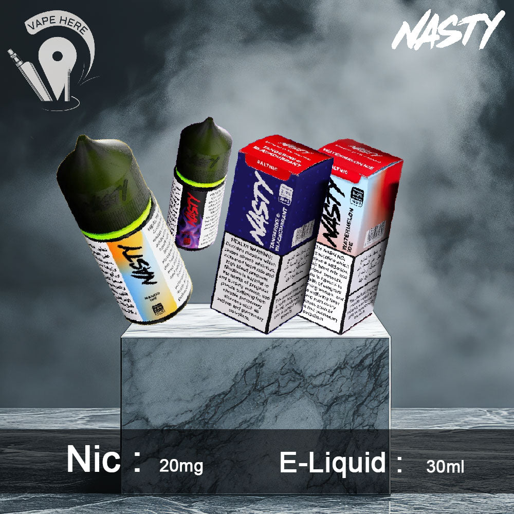 Nasty Vape Juice 20mg ESMA Approved Salt Nic 30ml 2st UAE Dubai