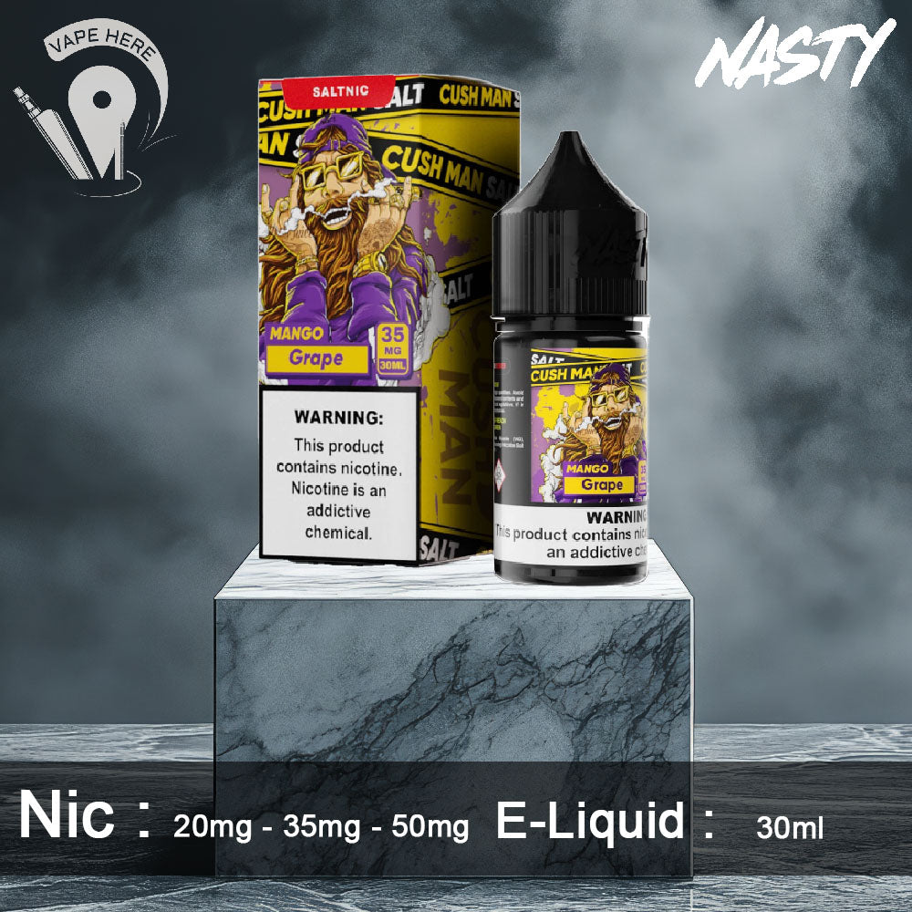 Cush Man Mango Grape - Nasty 30ml 2st UAE Dubai