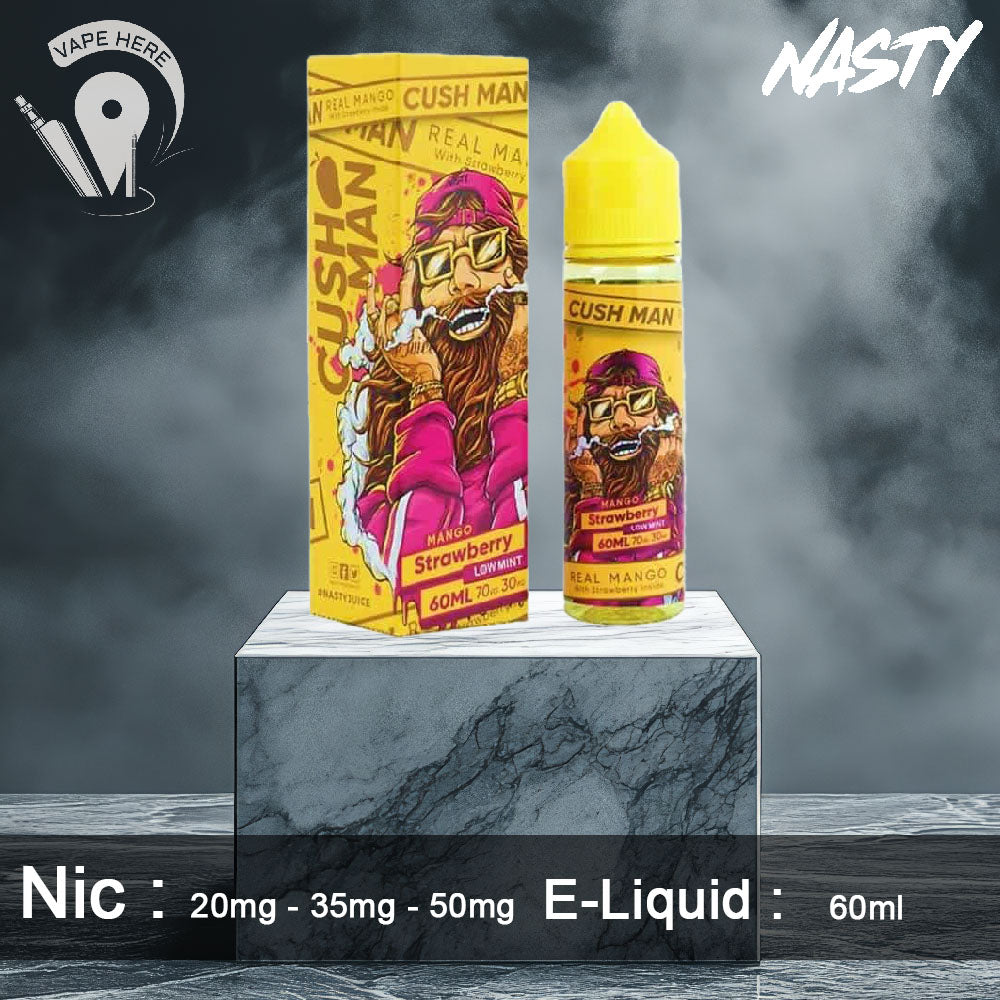 Cush Man Mango Strawberry-Nasty| Vape online Dubai | Vape Shop Near me | Vape Abu Dhabi Near me | Vape Here Store Cush Man Mango Strawberry-Nasty| Vape online Dubai | Vape Shop Near me | Vape Abu Dhabi Near me | Vape Here Store