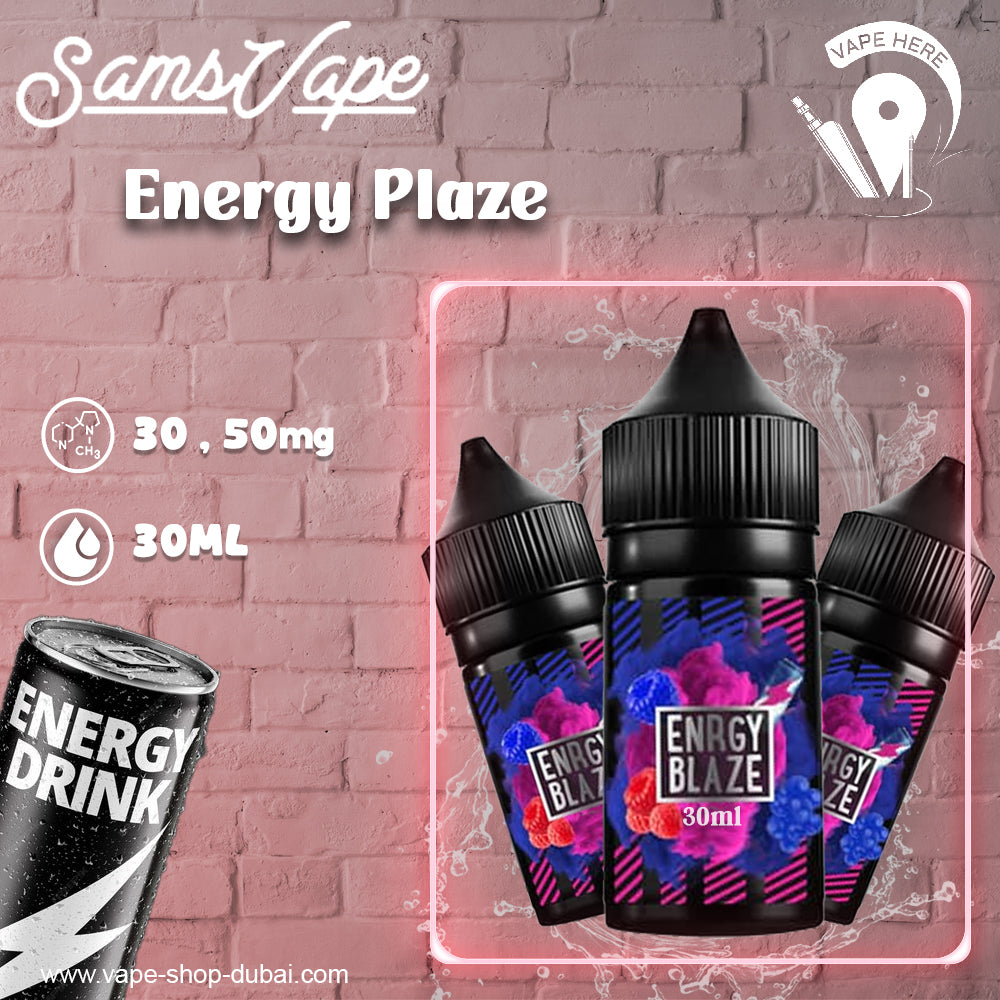 zombie blood vape juice Energy Blaze by Sam Vapes 60ml - Energy Drink Vape Flavor main image 0