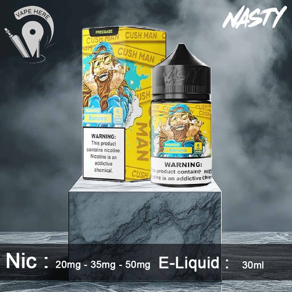 Cush Man Mango Banana - Nasty 30ml 2st UAE Dubai