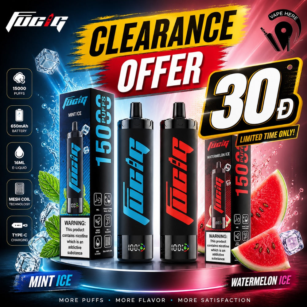 Fucig C-15000 Puffs Disposable Vape 50mg Ras al khaimah, UAE
