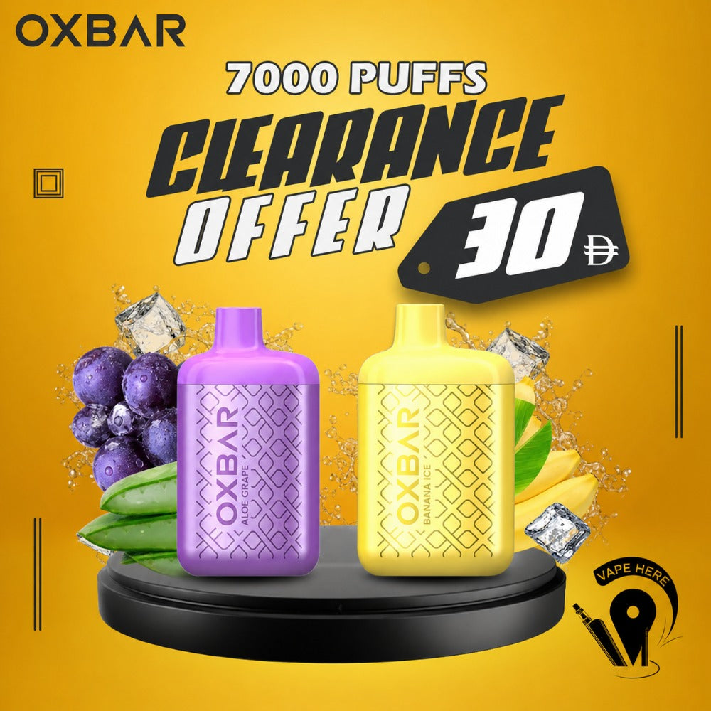 OXVA OXBAR THE FOX DISPOSABLE VAPE (7000 PUFFS) Dubai, UAE