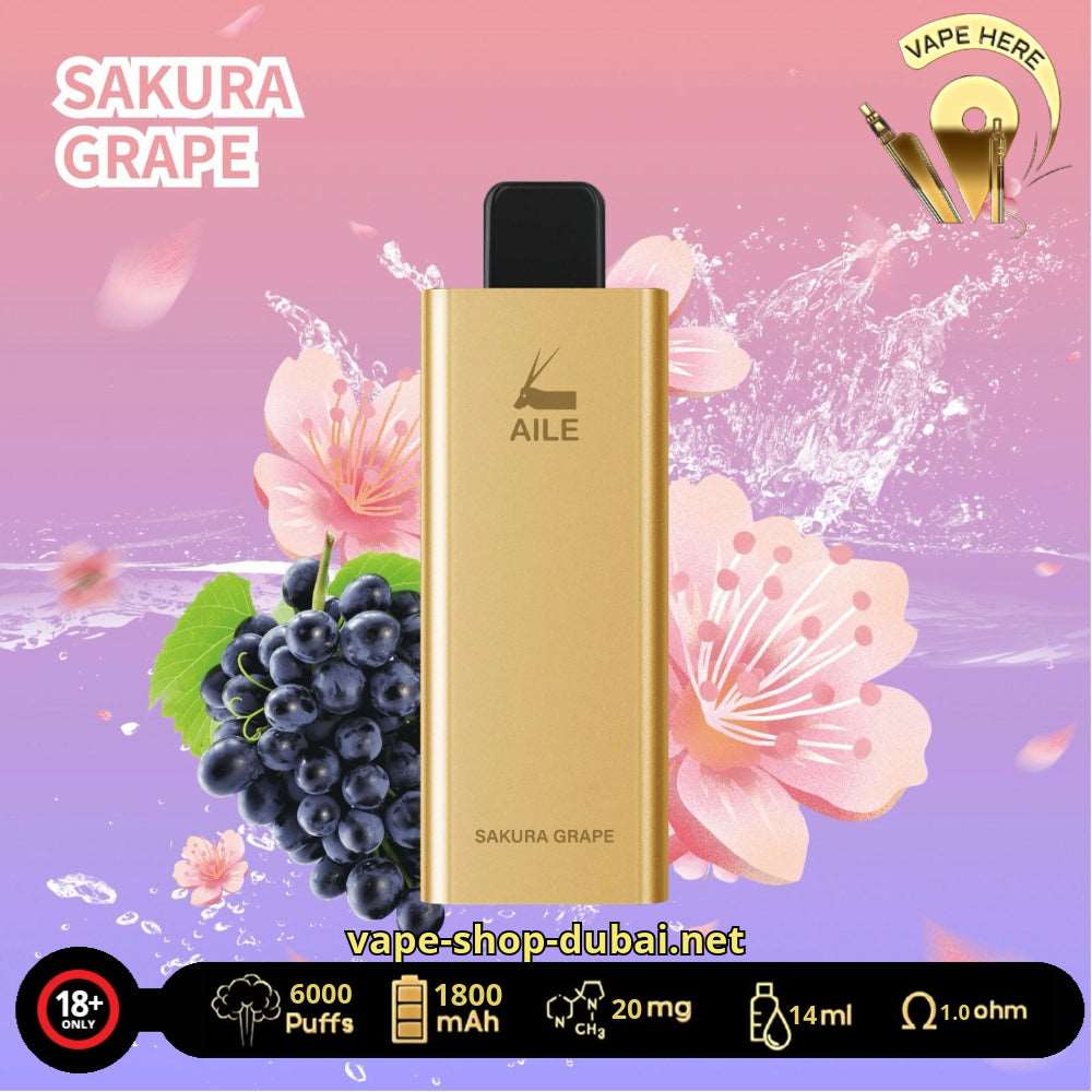 AILE GOLDEN BAR Sakura Grape UAE Sharjah