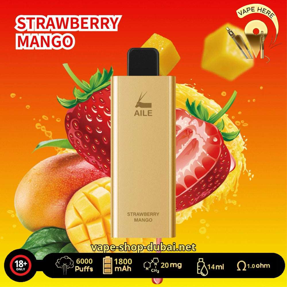 AILE GOLDEN BAR Strawberry Mango  UAE Ajman