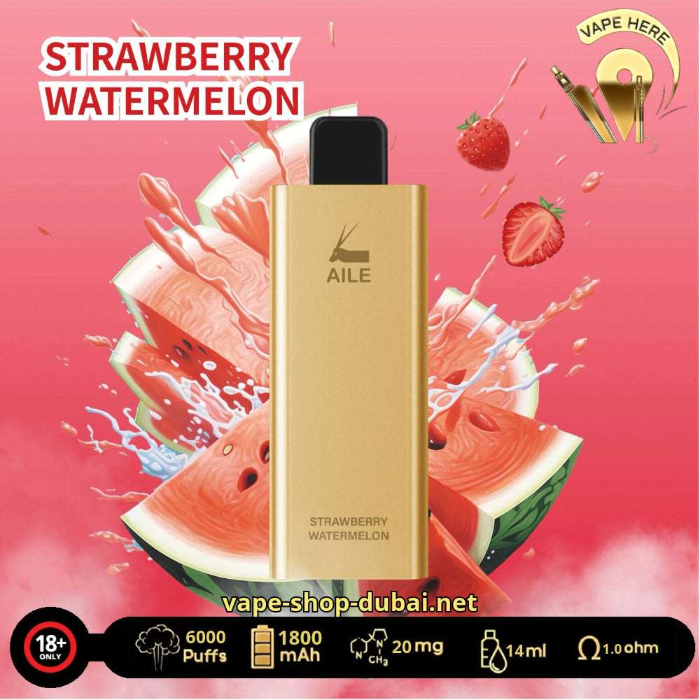 AILE GOLDEN BAR Strawberry Watermelon UAE Ras Al Khaimah