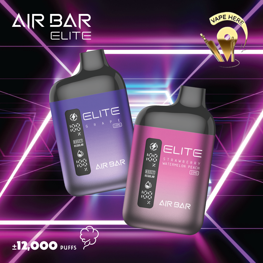 AIR BAR ELITE 12000 PUFFS DISPOSABLE VAPE UAE Abu Dhabi