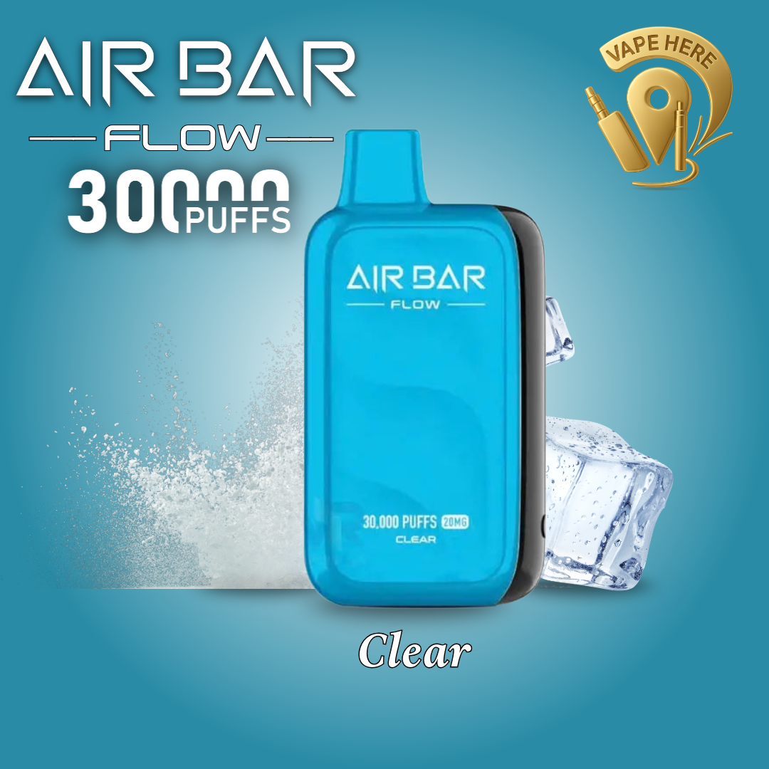 AIR BAR FLOW 30K DISPOSABLE VAPE 20mg Clear UAE Al Ain 