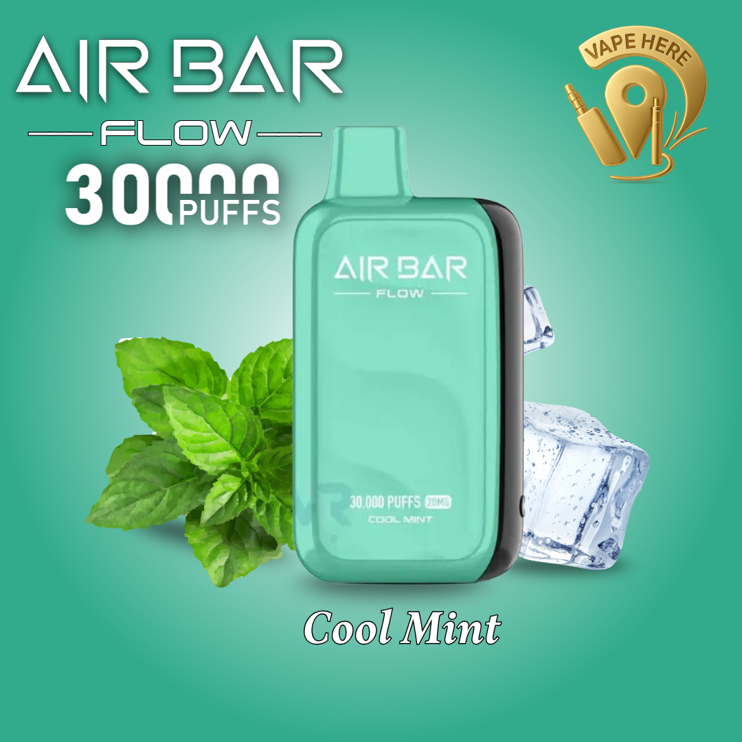AIR BAR FLOW 30K DISPOSABLE VAPE 20mg Cool Mint UAE Al Sharjah 