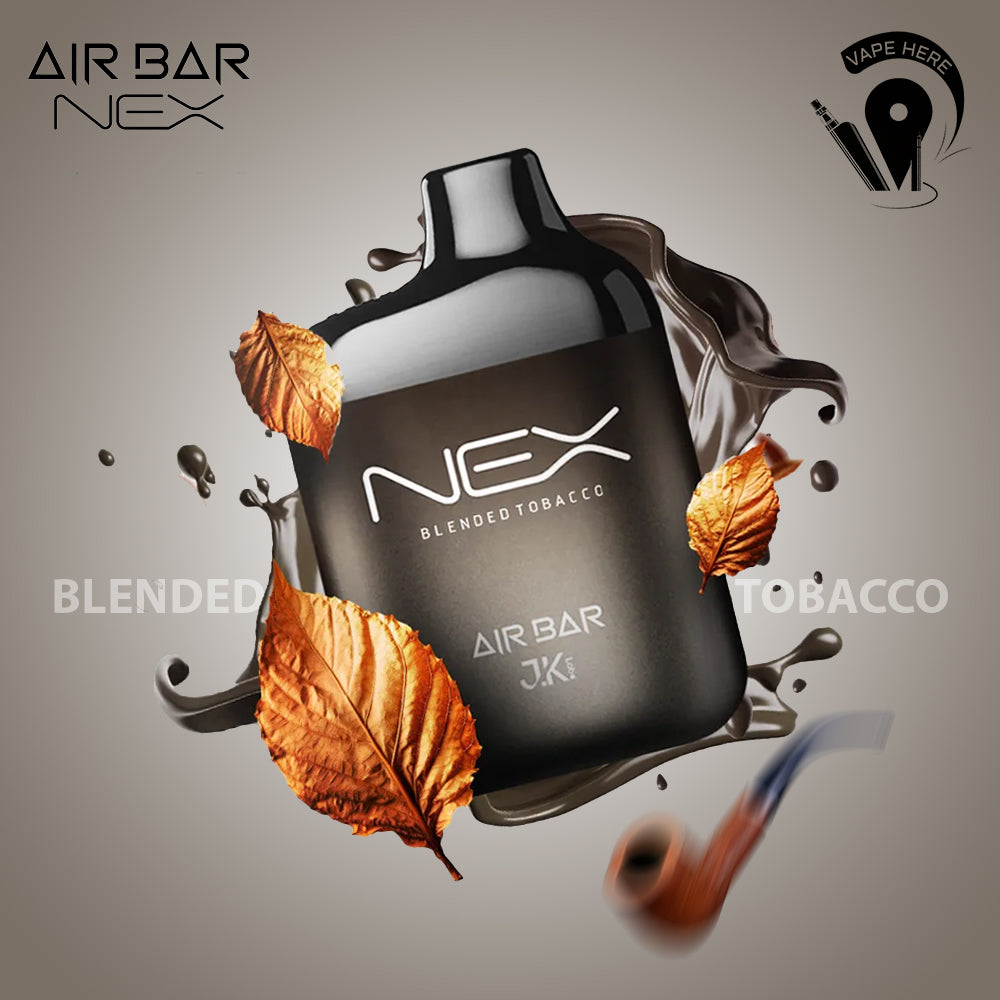 AIR BAR NEX DISPOSABLE VAPE 6500 PUFFS Blended Tobacco UAE Dubai