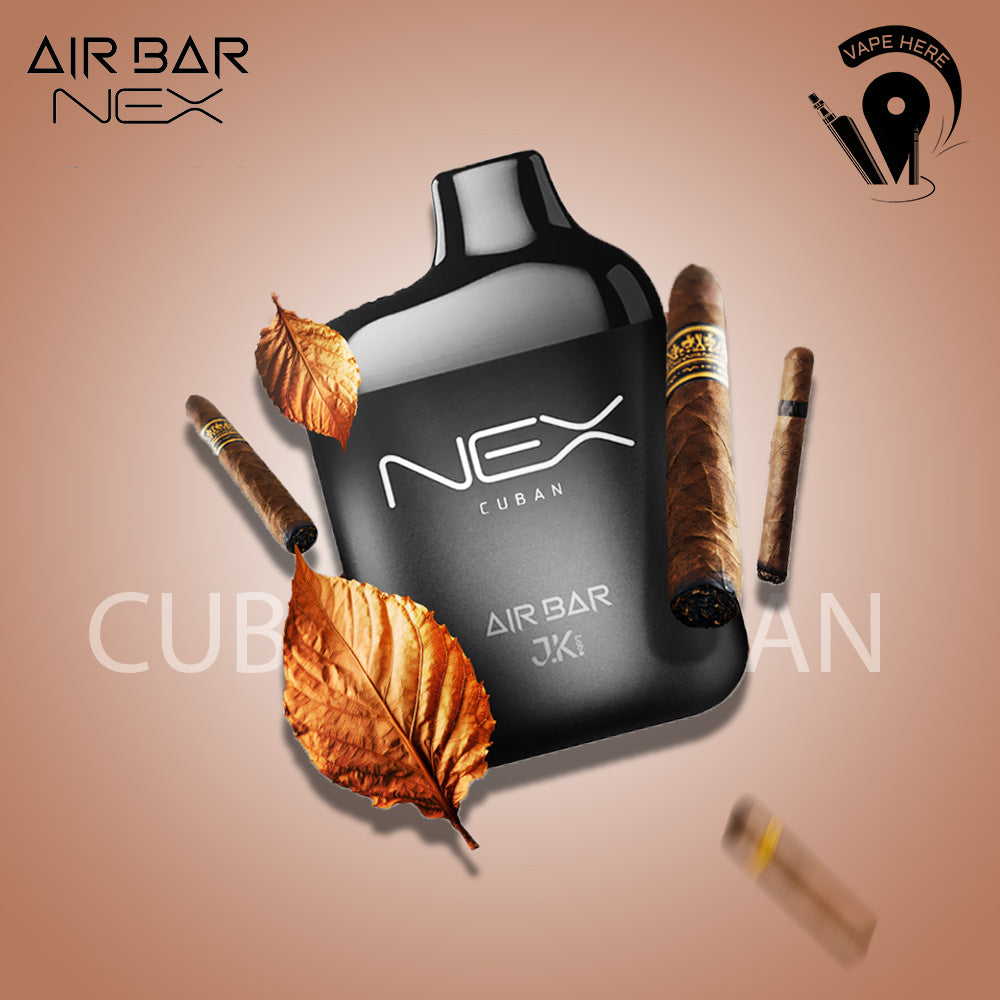 AIR BAR NEX DISPOSABLE VAPE 6500 PUFFS Cuban UAE Abu Dhabi