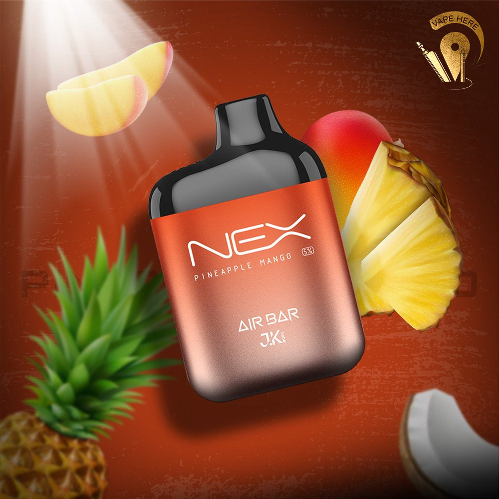 AIR BAR NEX DISPOSABLE VAPE 6500 PUFFS Pineapple Mango UAE Dubai