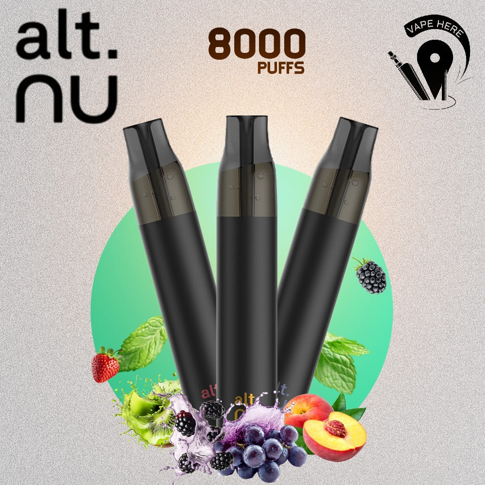 ALT NU 8000 Puffs 20mg Disposable Vape 2