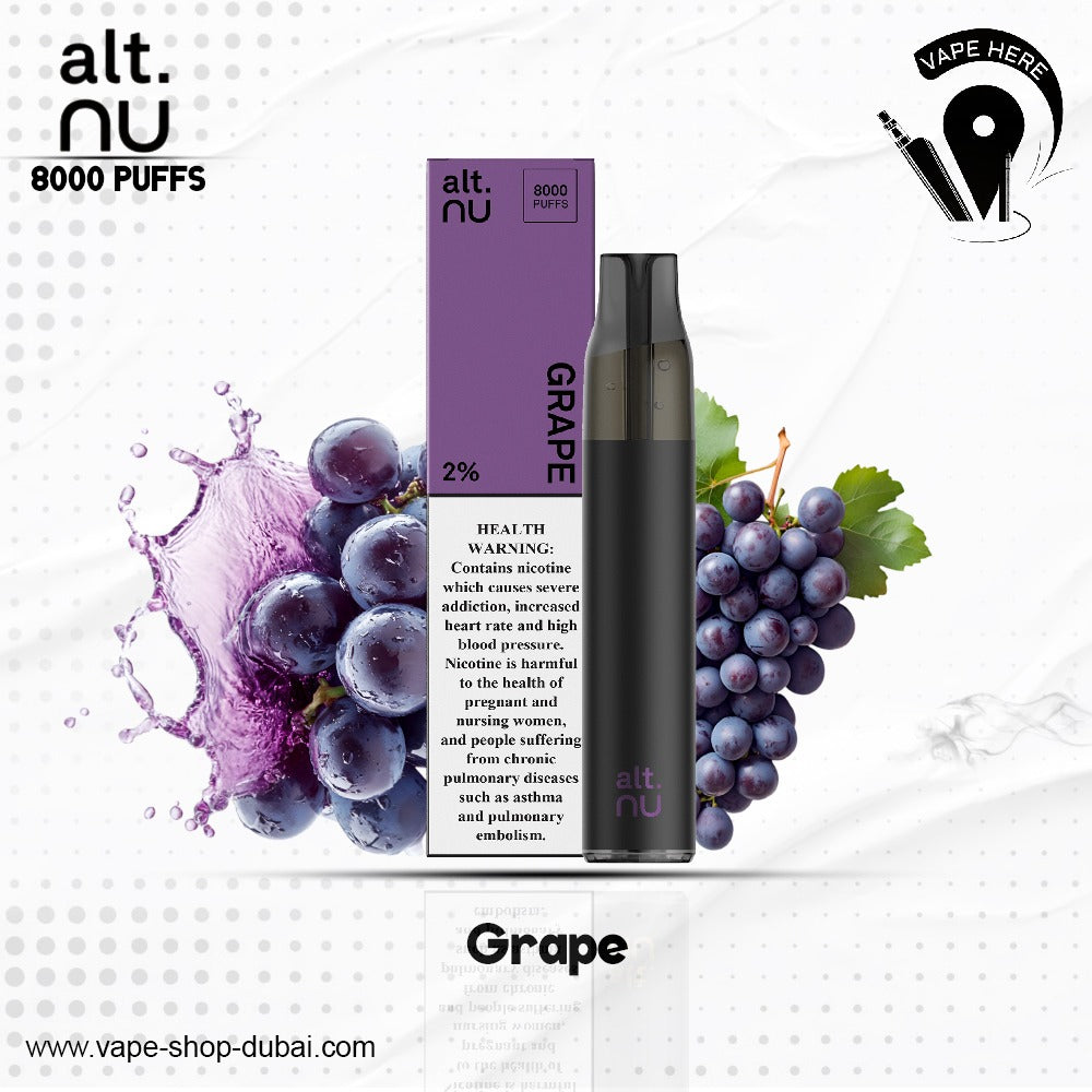 ALT NU 8000 Puffs 20mg Non Rechargeable Disposable Vape | Vape Here Store | Vape Here Store ALT NU 8000 Puffs 20mg Non Rechargeable Disposable Vape | Vape Here Store | Vape Here Store