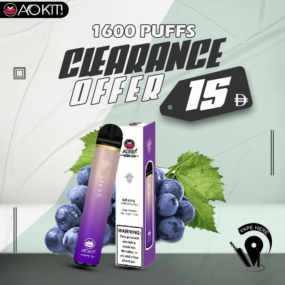 AOKIT - OMI Plus Disposable Vape (1600 Puffs)