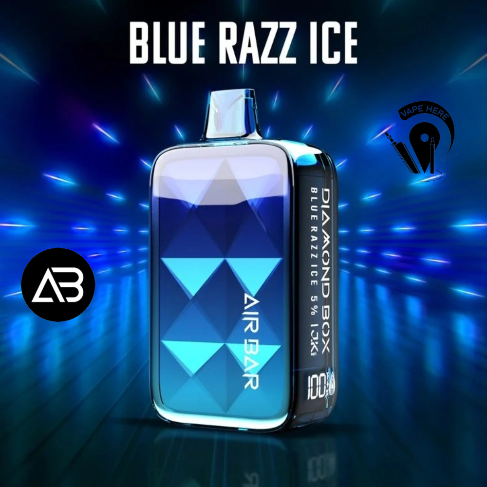 Air Bar Ultra 5000 & Diamond Box 20K Puffs Disposable Vape (2% Nicotine Strength) Blue Razz Ice UAE Ajman