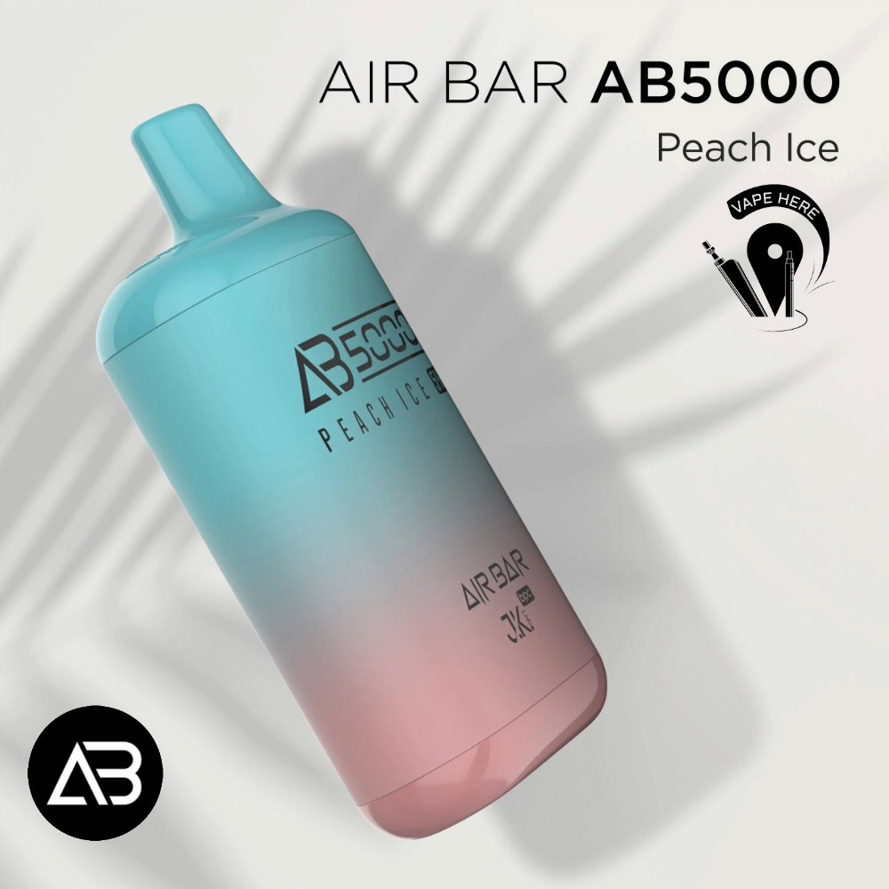 Air Bar Ultra 5000 & Diamond Box 20K Puffs Disposable Vape (2% Nicotine Strength) Peach Ice UAE Ajman