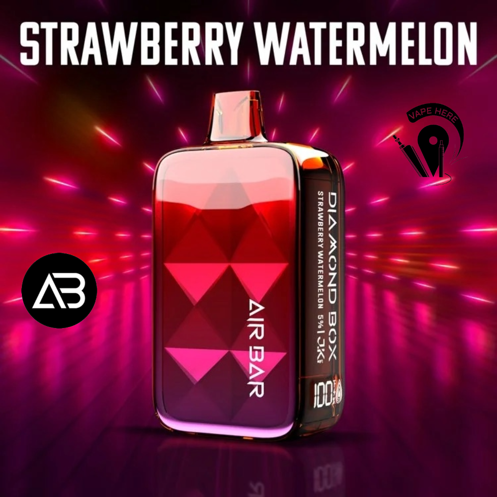 Air Bar Ultra 5000 & Diamond Box 20K Puffs Disposable Vape (2% Nicotine Strength) Strawberry Watermelon UAE Umm Al Quwain