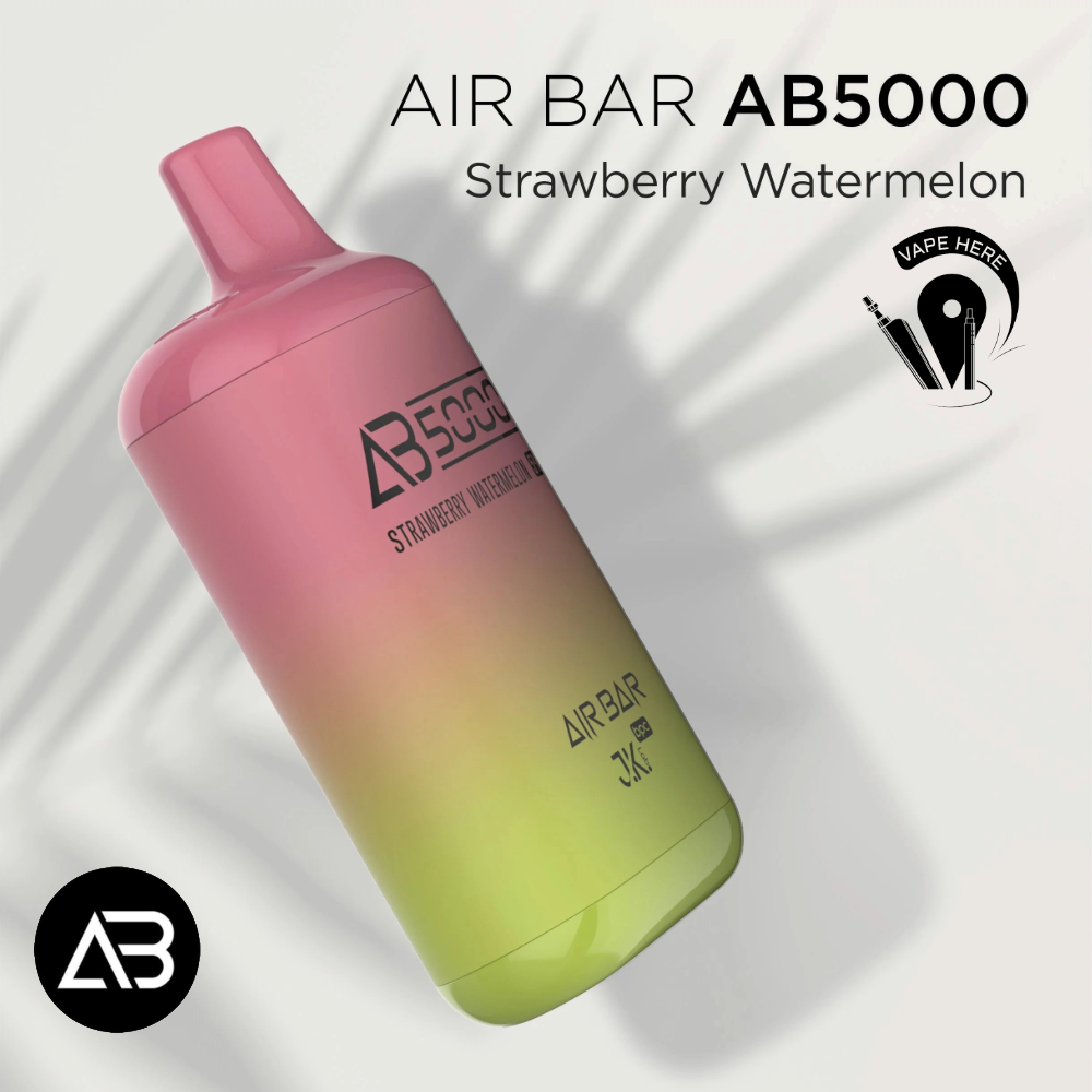 Air Bar Ultra 5000 & Diamond Box 20K Puffs Disposable Vape (2% Nicotine Strength) Strawberry Watermelon UAE Dubai