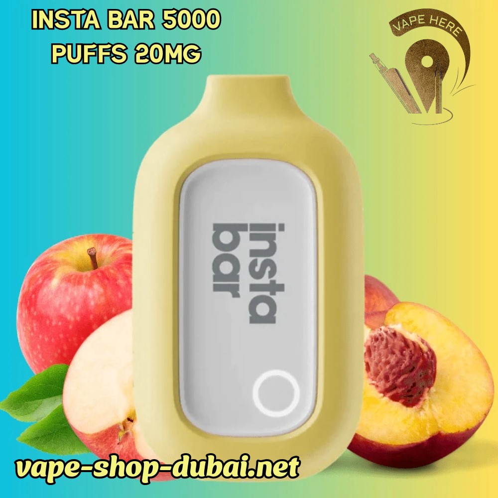 INSTA BAR 5000 PUFFS 20MG DISPOSABLE VAPE POD DEVICE - Vape Here Store