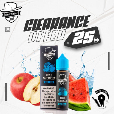 APPLE WATERMELON - E-LIQUIDS 60ML UAE Abu Dhabi