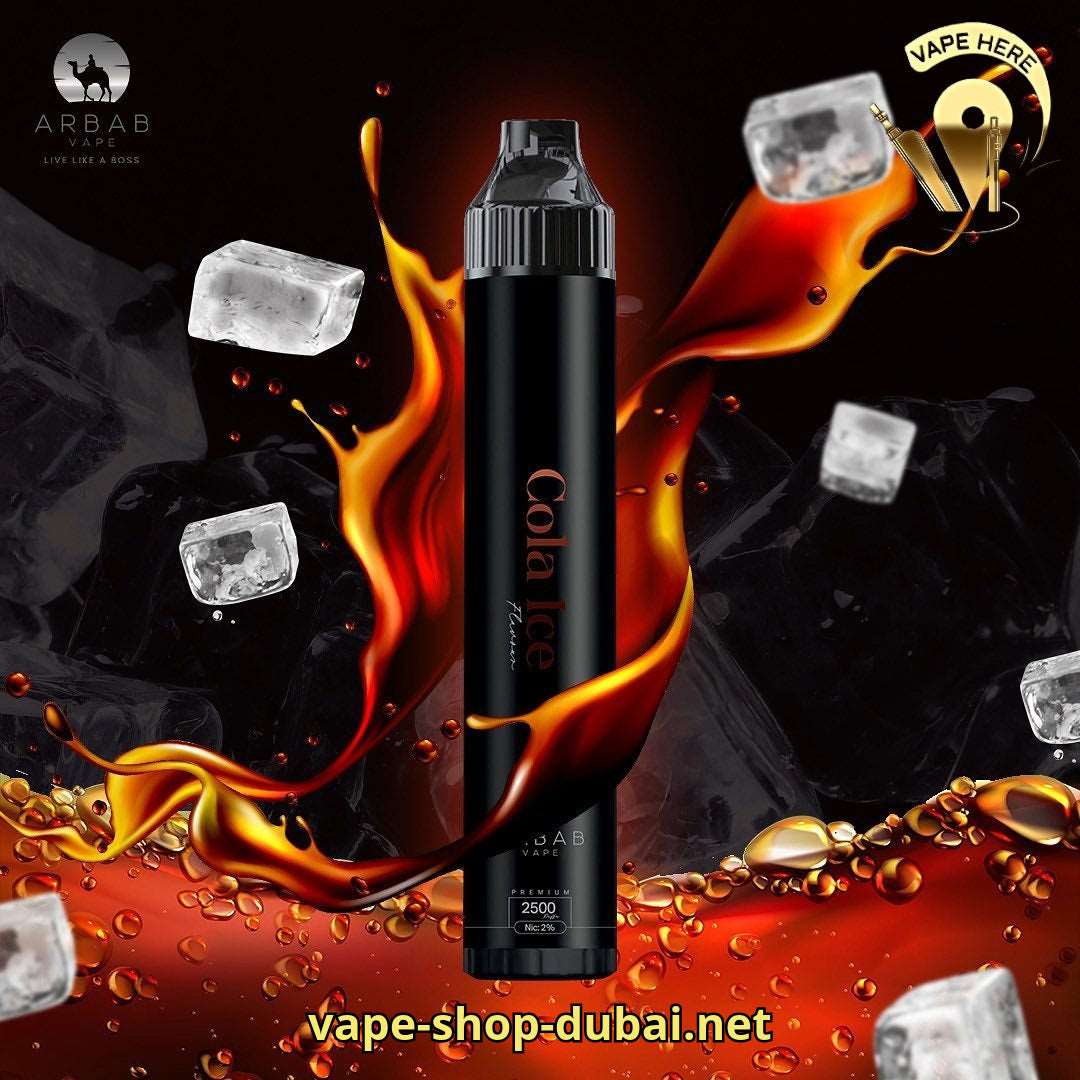 Arbab 2500 Puffs Disposable Vape 20mg Cola Ice UAE Fujairah