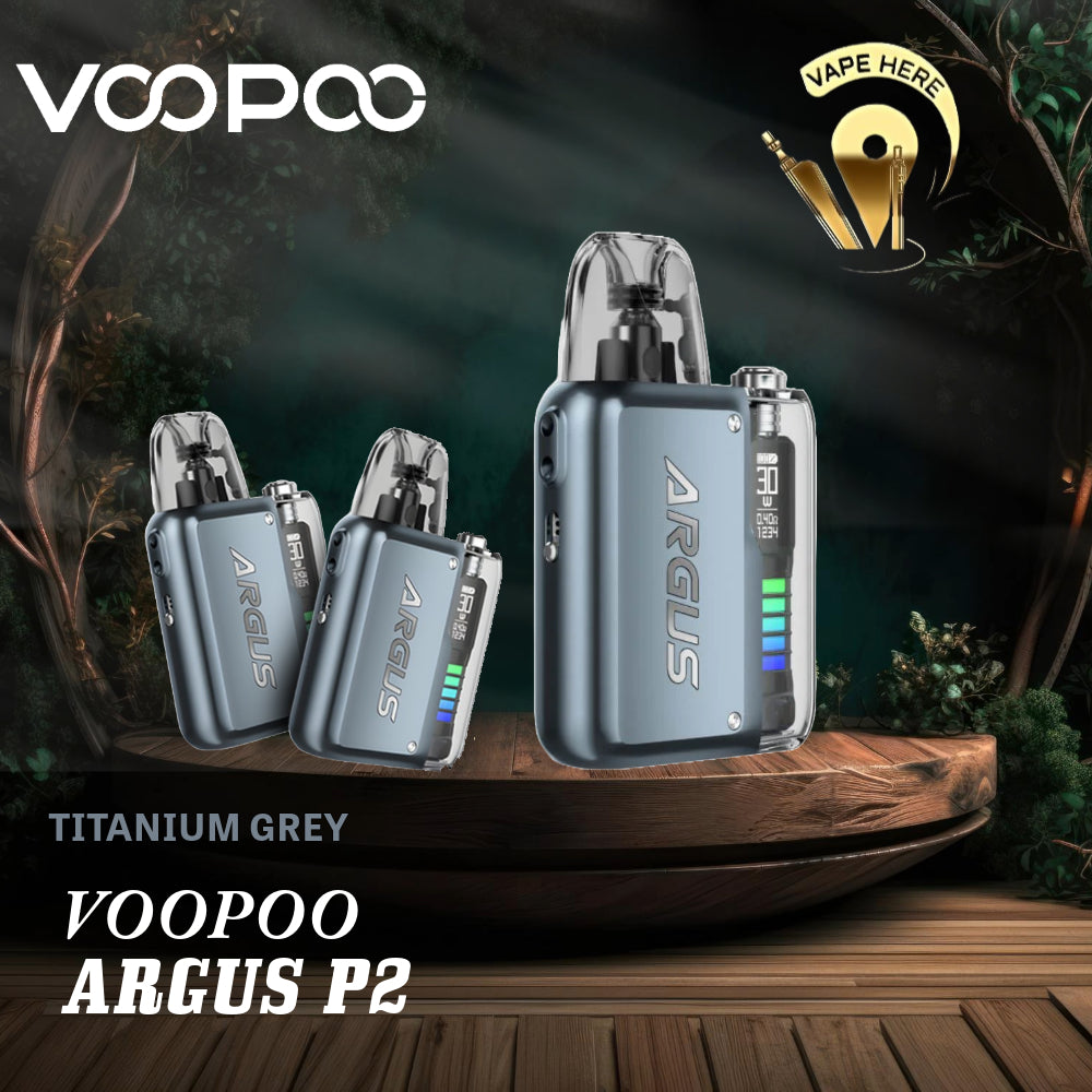 VOOPOO Argus P2 Pod System Kit Available Now in Dubai, UAE | Antique Brass | Vape Here Store VOOPOO Argus P2 Pod System Kit Available Now in Dubai, UAE | Antique Brass | Vape Here Store