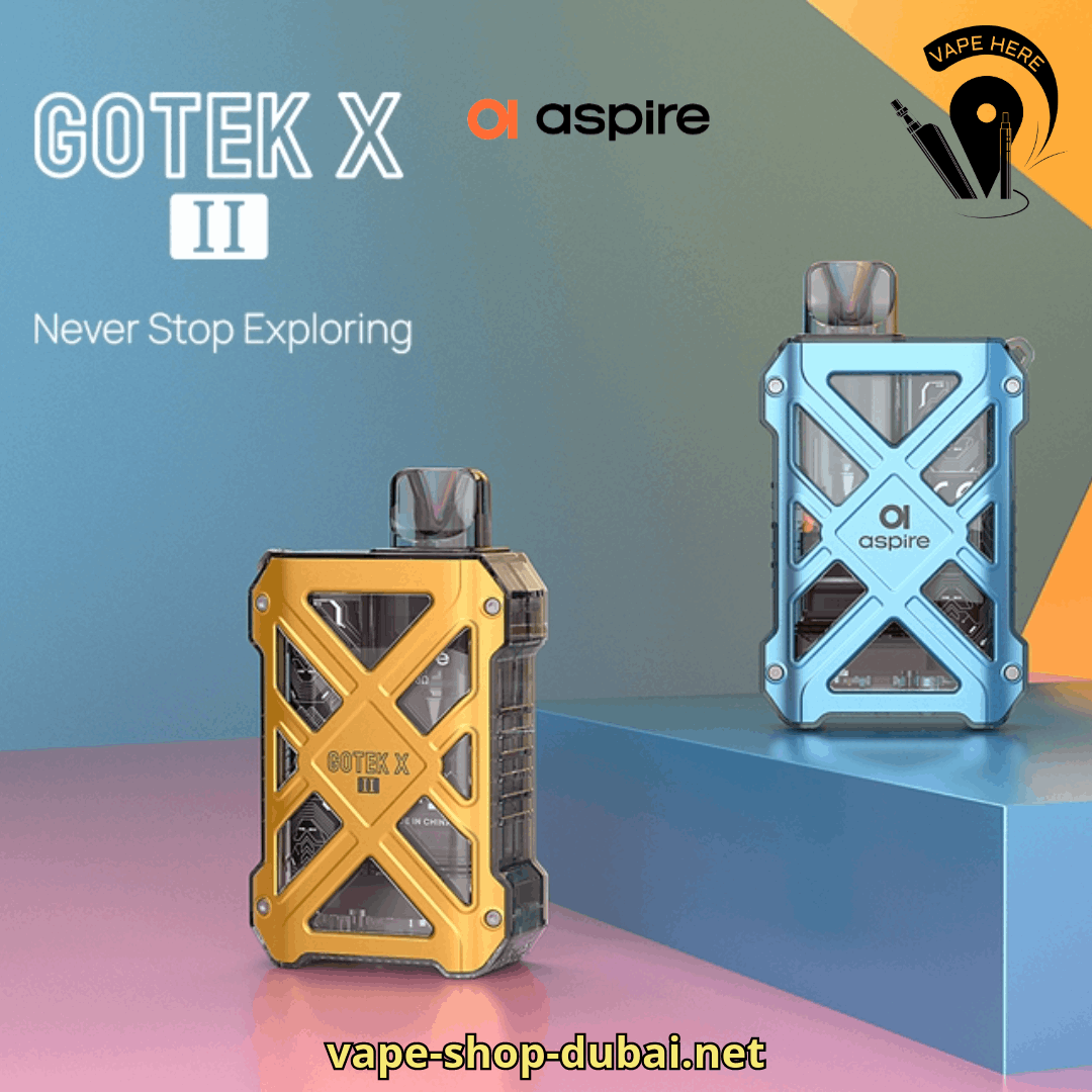 gotek x ii vape kit Aspire Gotek X II Pod Vape Kit – Vapor Shop Direct