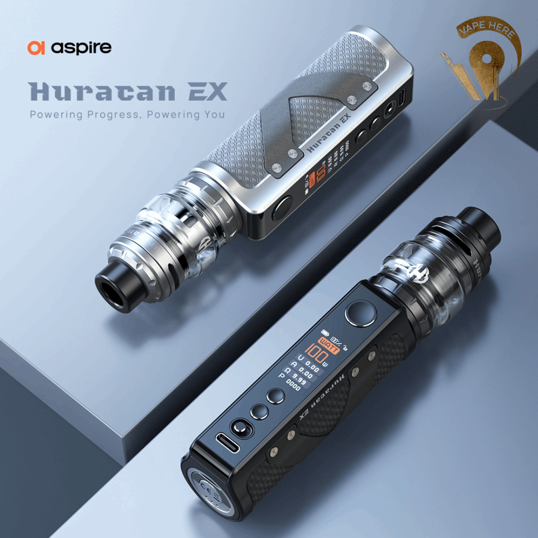Aspire Huracan EX 100W (External Battery) Vape Kit | Aspire Vape UAE | Vape Here Store Aspire Huracan EX 100W (External Battery) Vape Kit | Aspire Vape UAE | Vape Here Store