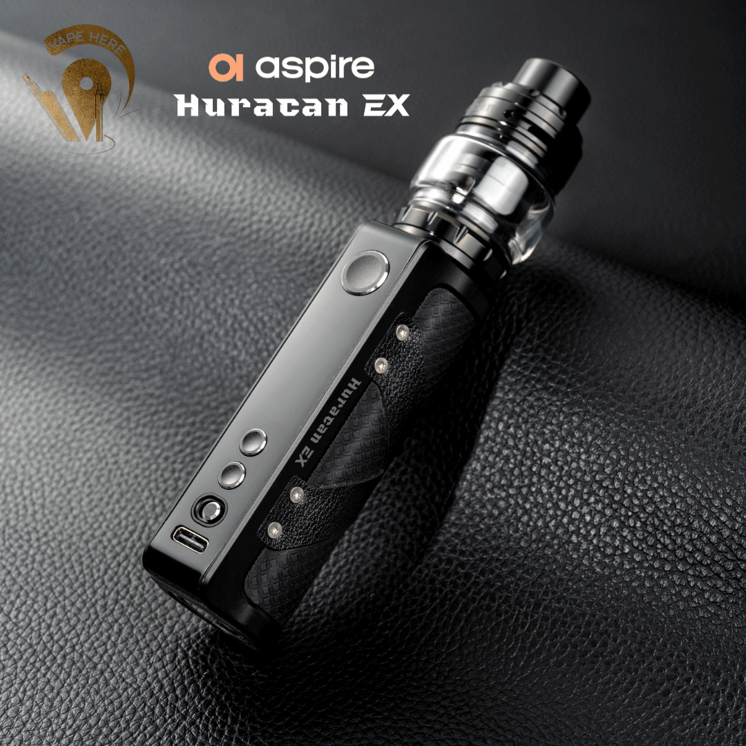 Aspire Huracan EX 100W (External Battery) Black UAE Abu Dhabi