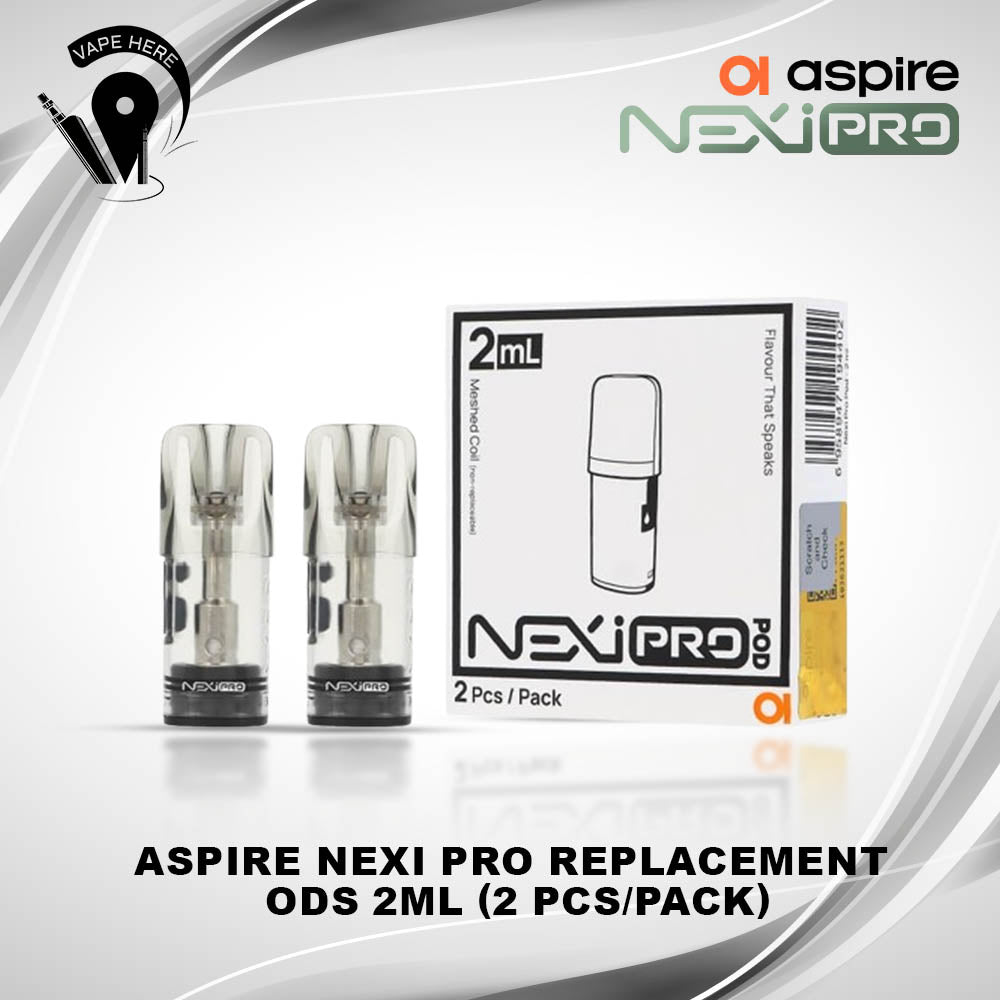 Aspire NEXI Pro Pod | 2ml Refillable Vape Pod | Near You in Dubai, UAE | Vape Here Store Aspire NEXI Pro Pod | 2ml Refillable Vape Pod | Near You in Dubai, UAE | Vape Here Store
