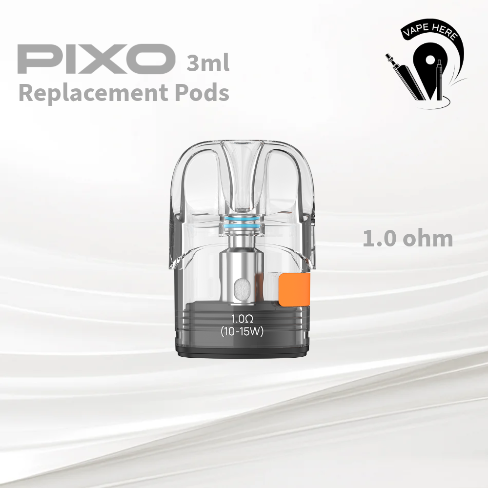 Aspire Pixo Replacement Pod 3ml Cartridge 2pcs | Vape Here Store | Vape Here Store Aspire Pixo Replacement Pod 3ml Cartridge 2pcs | Vape Here Store | Vape Here Store