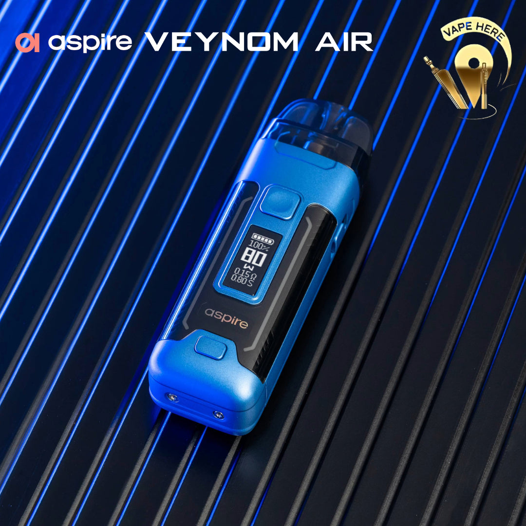 Aspire Veynom Air 80W (2800 mAh Internal Battery) Carbon Blue UAE Ajman