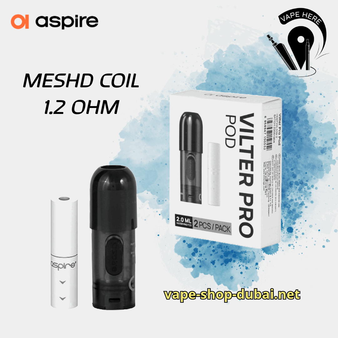 Vilter Pro Pod Mod ASPIRE VILTER 450MAH POD KIT | Vape Gate UAE | ✓ Same  Day Delivery Dubai Paper Filter Aspire Vilter 2 Pod Kit 900mAh 2ml