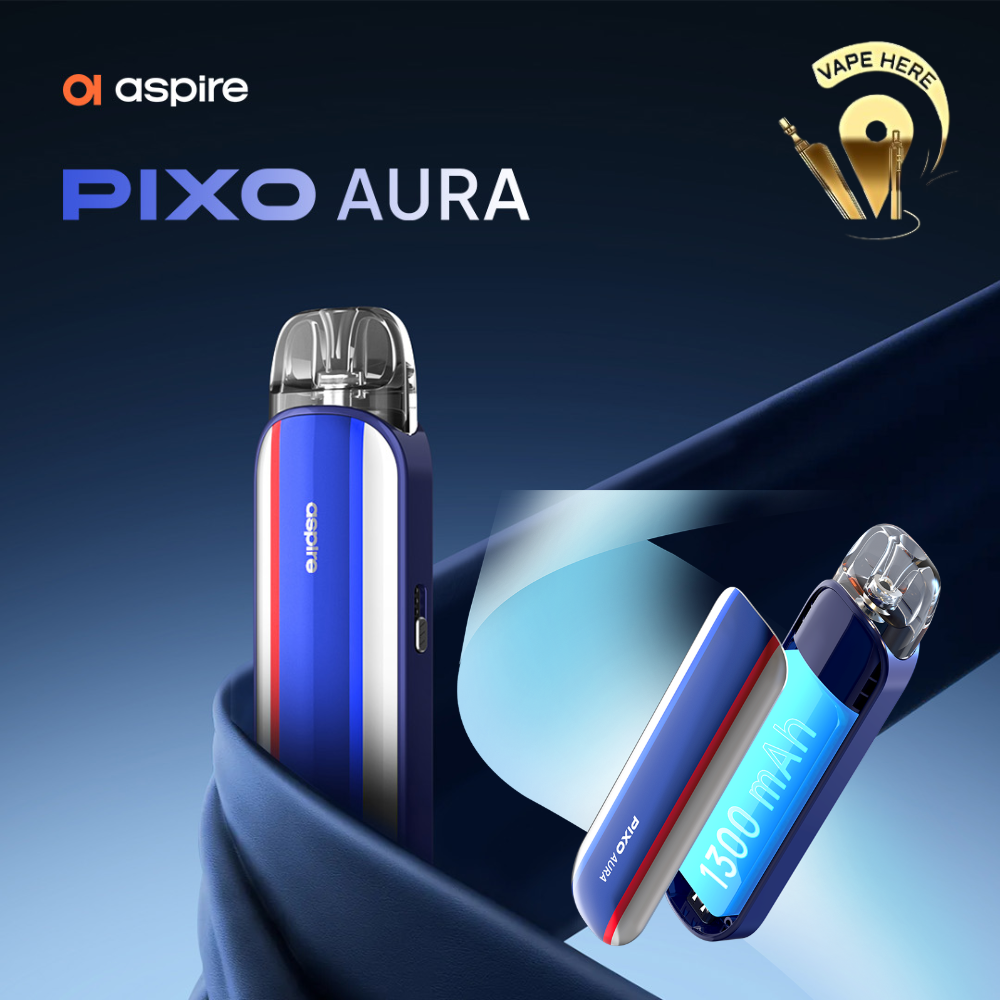 Aspire Pixo Aura Pod Vape Kit 1300mAh Now Available in Dubai, Abu Dhabi,  UAE