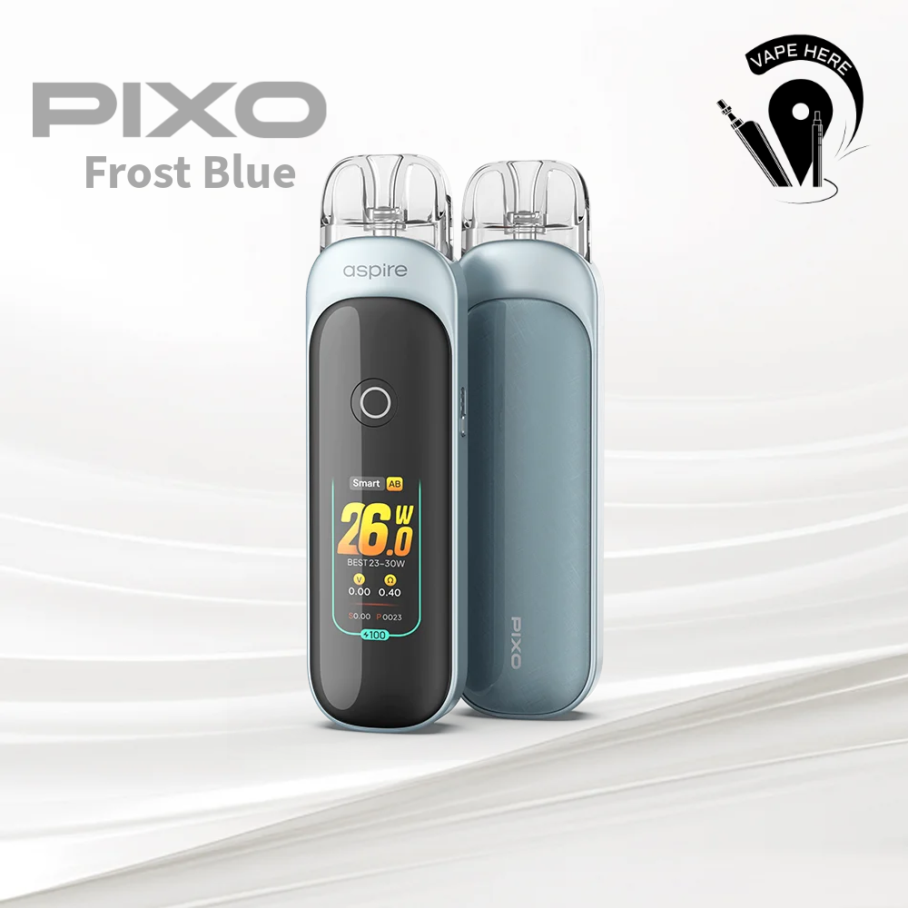 Aspire Pixo Pod Vape Kit 1100mAh Frost Blue UAE Ras Al Khaimah