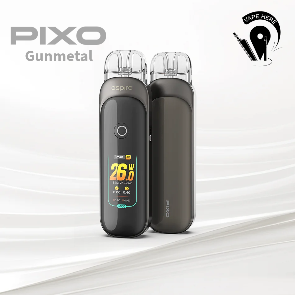 Aspire Pixo Pod Vape Kit 1100mAh Gunmetal UAE Ajman